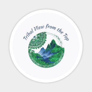 Tribal View from the Top Magnet